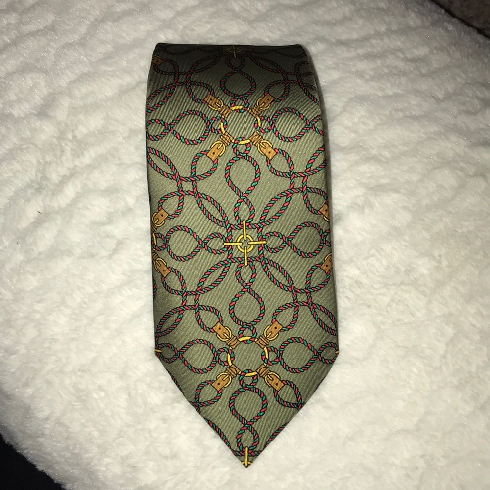 Beautiful Hermès Paris Silk tie